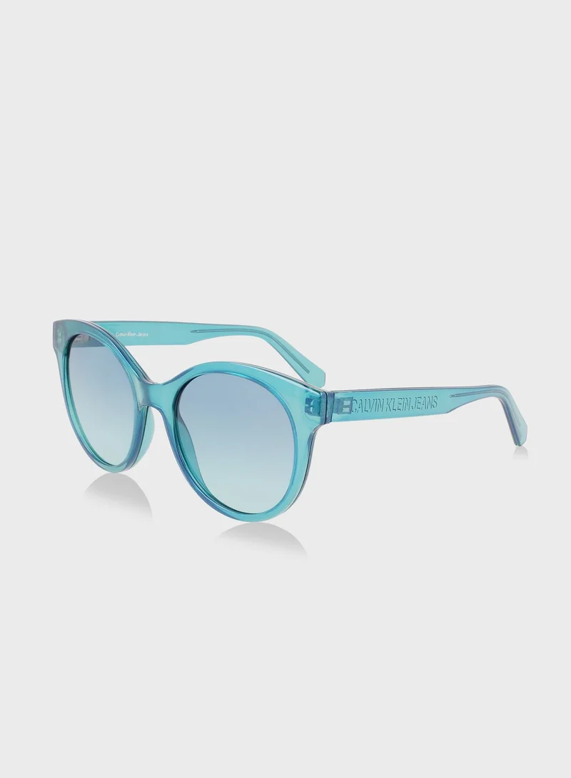 Calvin Klein Jeans Round Sunglasses