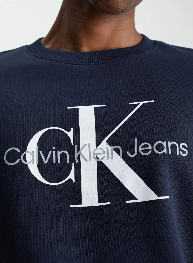 Calvin Klein Jeans  Monogram Sweatshirt for Men | Best Price UAE