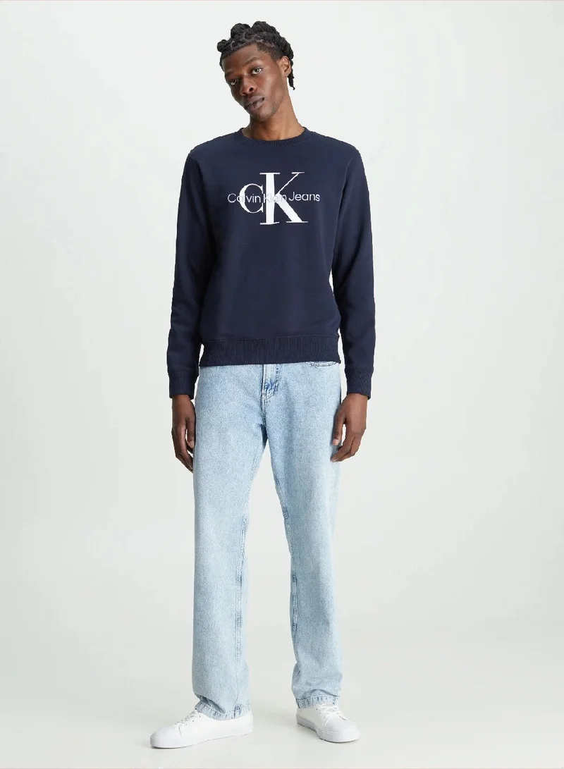 Calvin Klein Jeans  Monogram Sweatshirt for Men | Best Price UAE