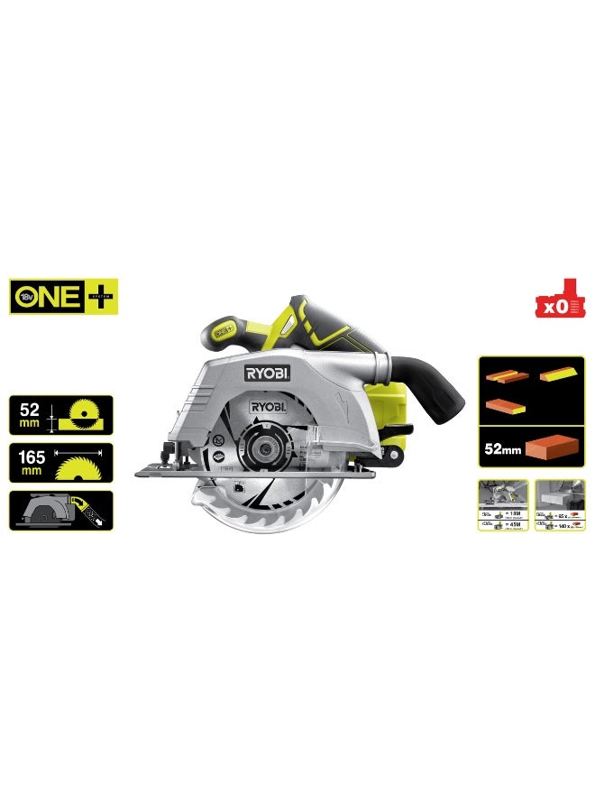RYOBI Tools Ryobi 18V One+ Cordless Circular Saw, Bare Tool, 165 Mm - Image 3