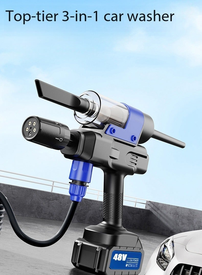 Ding Zap Cordless Pressure Washer with  48V Large Capacity Battery for Washing Cars/Fences/Siding - Image 2