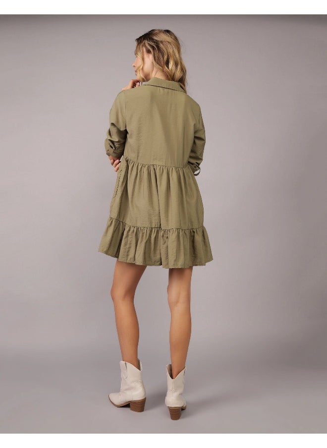 American Eagle - AE Mini Shirt Dress - Image 1