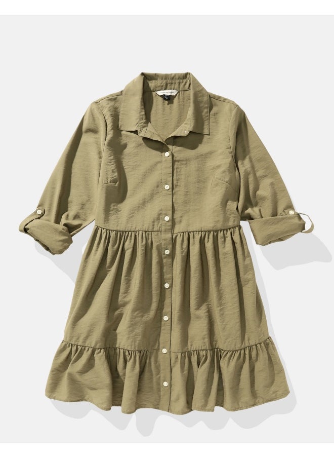 American Eagle - AE Mini Shirt Dress - Image 1