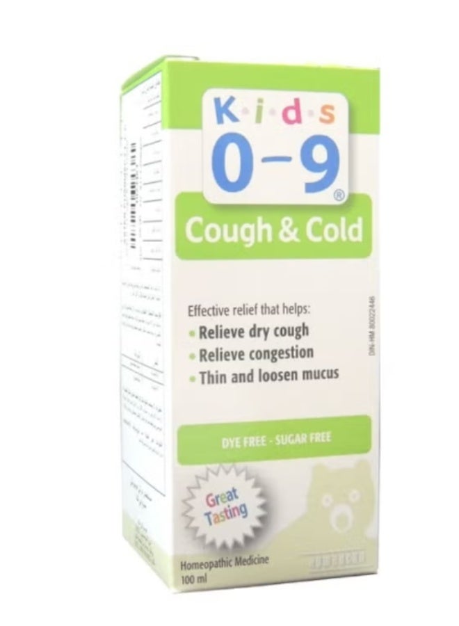 0-9 Cough And Cold 100 ML
