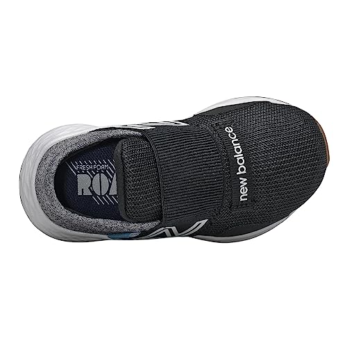 New Balance Kid's Fresh Foam Roav V1 Running Shoe, Black/Light Aluminum, 3 M US - Image 5