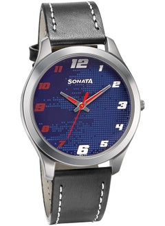 Rpm Water Resistant Blue Dial Analog Watch For Men 77063Sl07
