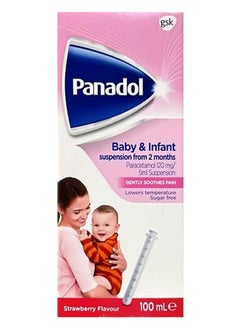 Panadol Baby & Infant (1 Month To 5 Years) Syrup- 100Ml  - Image 1