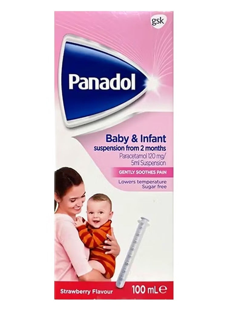 Panadol Baby & Infant (1 Month To 5 Years) Syrup- 100Ml  - Image 1