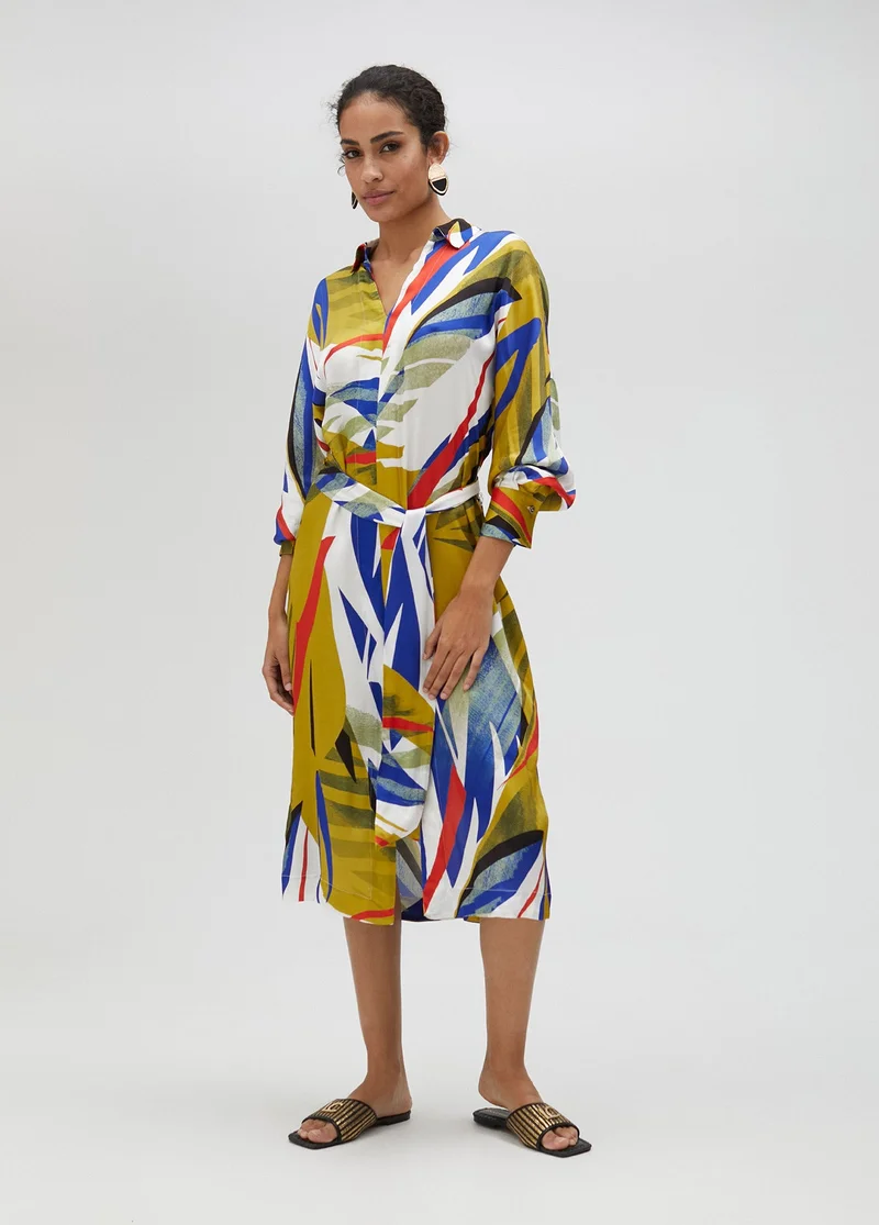 Lola Casademunt Long printed dress