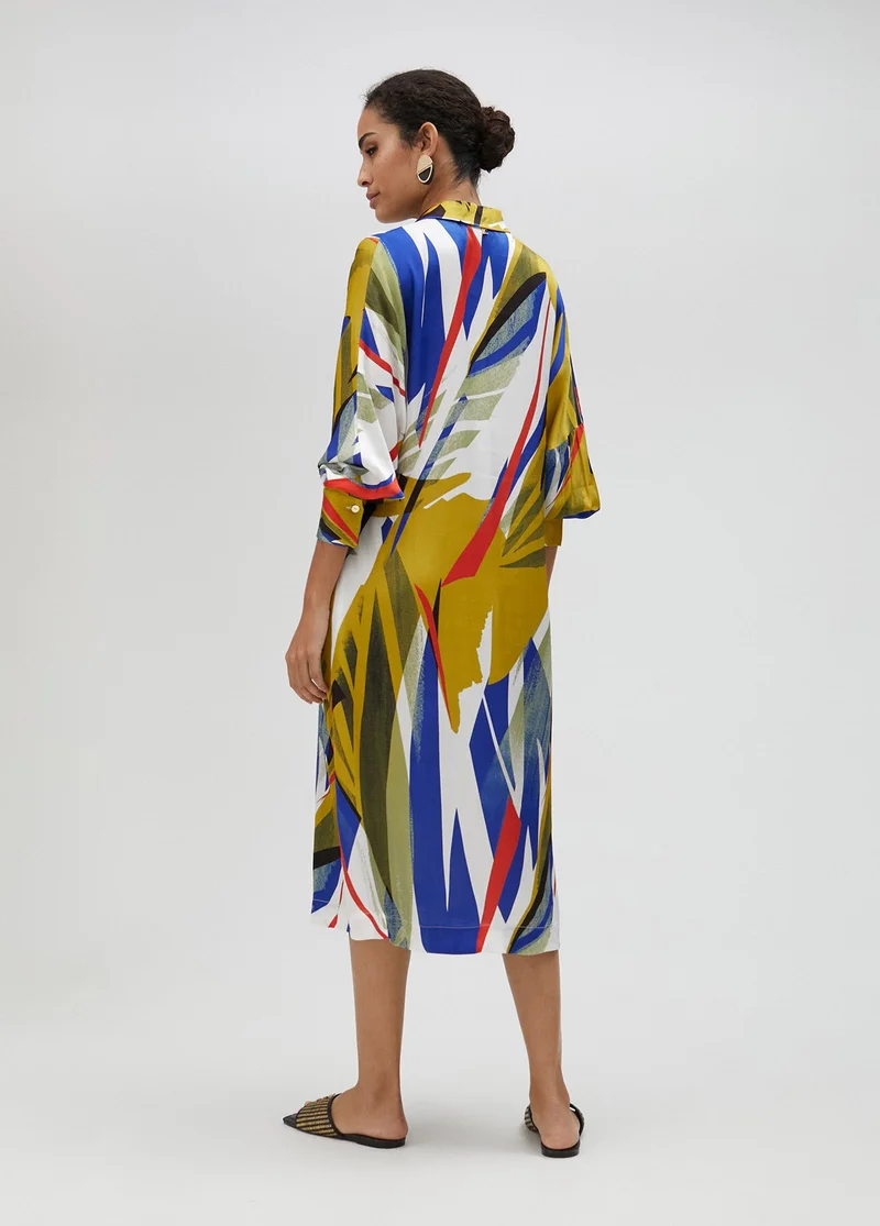 Lola Casademunt Long printed dress