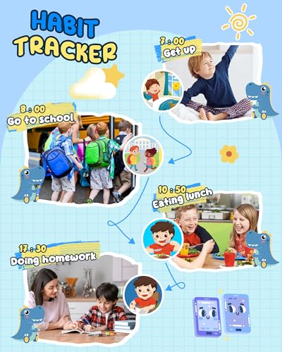 UCIDCI Kids Smart Phone Toys for Girls Toddler Phone Toys with Learning Games, Christmas, Birthday Gifts for 3 4 5 6 7 Year Old Boys Blue - Image 5
