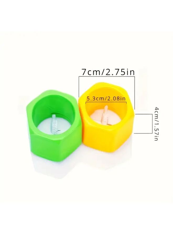 Rotary Vegetable Slicer Spiral Cutter Random Color Heavy Duty Plastic Food Safe One Touch Operation - Image 3
