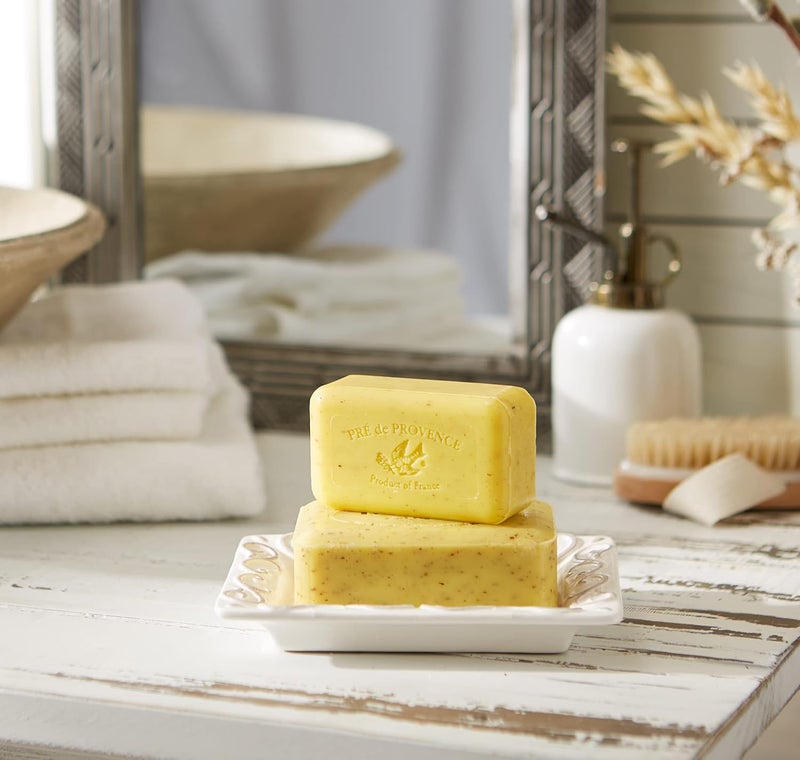 Pre de Provence Artisanal French Soap Bar with Shea Butter - Lemongrass Scent (250g) - Image 3