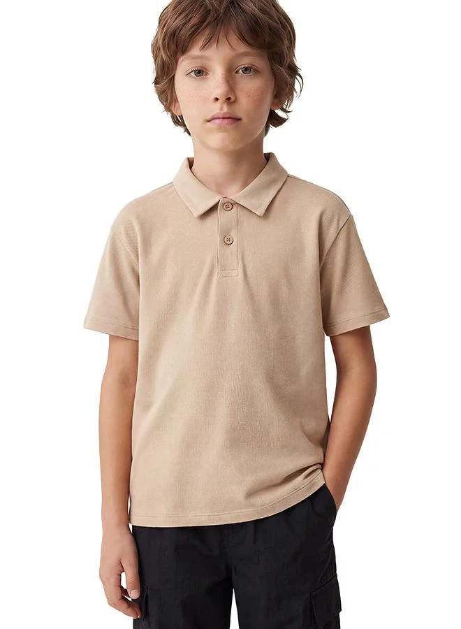 كوتون Basic Polo T-Shirt