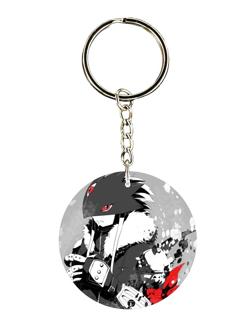 RKN Double Side Anime Digimon Printed Keychain