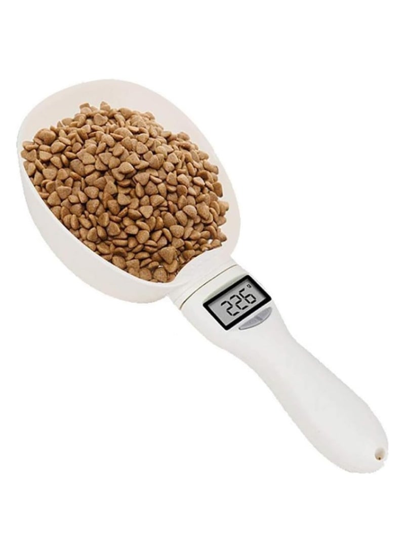Premium Pet Food Scoop & Digital Scale, Precise Measurement for Dogs & Cats, LCD Display, Detachable Design, 5 Units, Kitchen Weighing Spoon for Baking, Baby Milk Powder, Convenient, Durable Tool  - Image 1