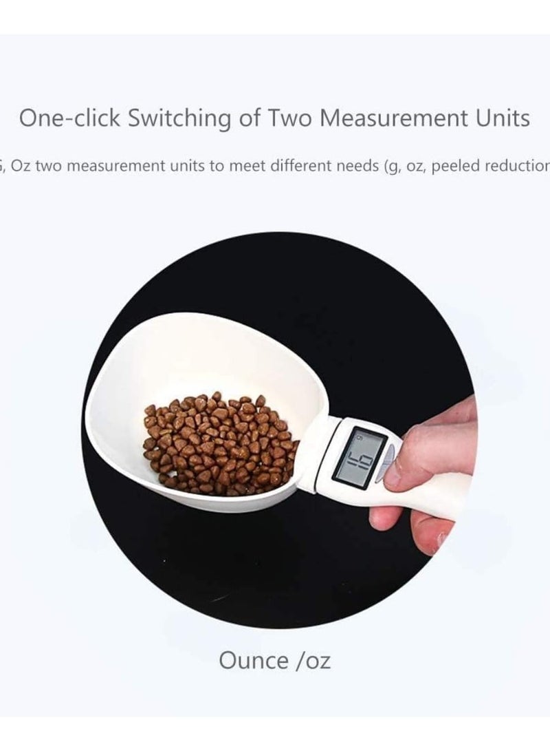 Premium Pet Food Scoop & Digital Scale, Precise Measurement for Dogs & Cats, LCD Display, Detachable Design, 5 Units, Kitchen Weighing Spoon for Baking, Baby Milk Powder, Convenient, Durable Tool  - Image 5