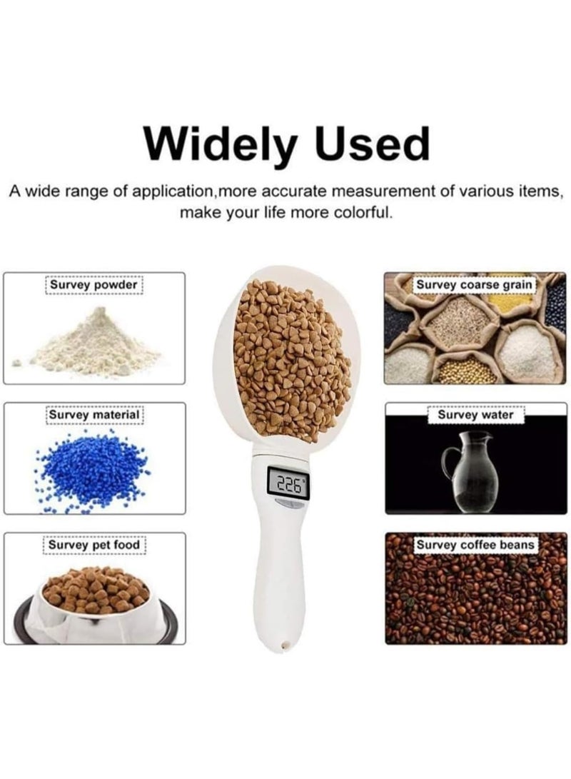 Premium Pet Food Scoop & Digital Scale, Precise Measurement for Dogs & Cats, LCD Display, Detachable Design, 5 Units, Kitchen Weighing Spoon for Baking, Baby Milk Powder, Convenient, Durable Tool  - Image 2