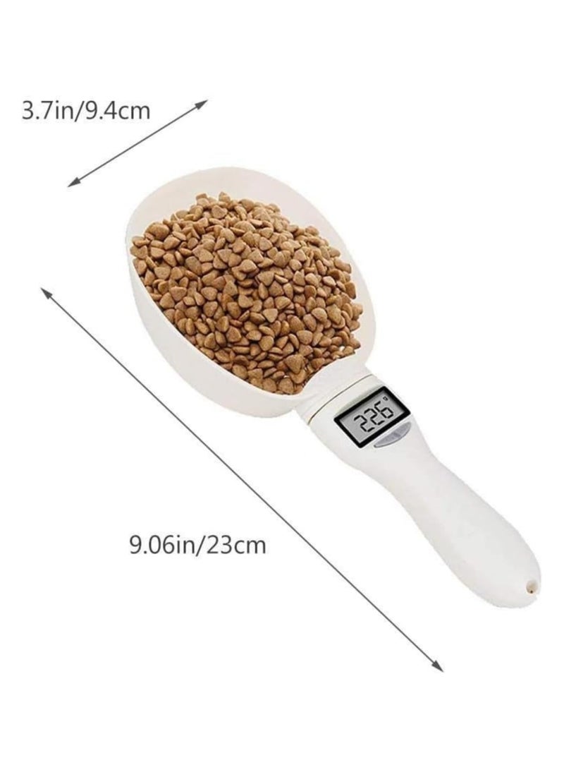 Premium Pet Food Scoop & Digital Scale, Precise Measurement for Dogs & Cats, LCD Display, Detachable Design, 5 Units, Kitchen Weighing Spoon for Baking, Baby Milk Powder, Convenient, Durable Tool  - Image 3