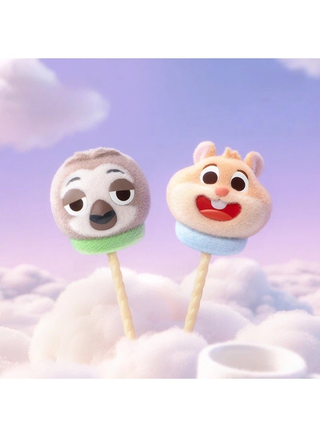 general Zootopia Flocking Blind Box Marshmallow Series Plush Doll Doll Decoration Gift - Image 4