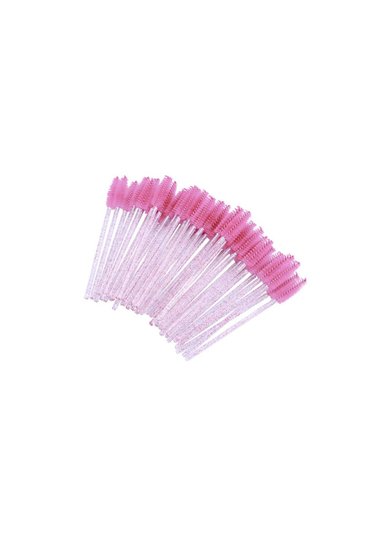 Mn - 50 Peices  Disposable Eyelash Eyebrow Spoolie Brush - Image 1
