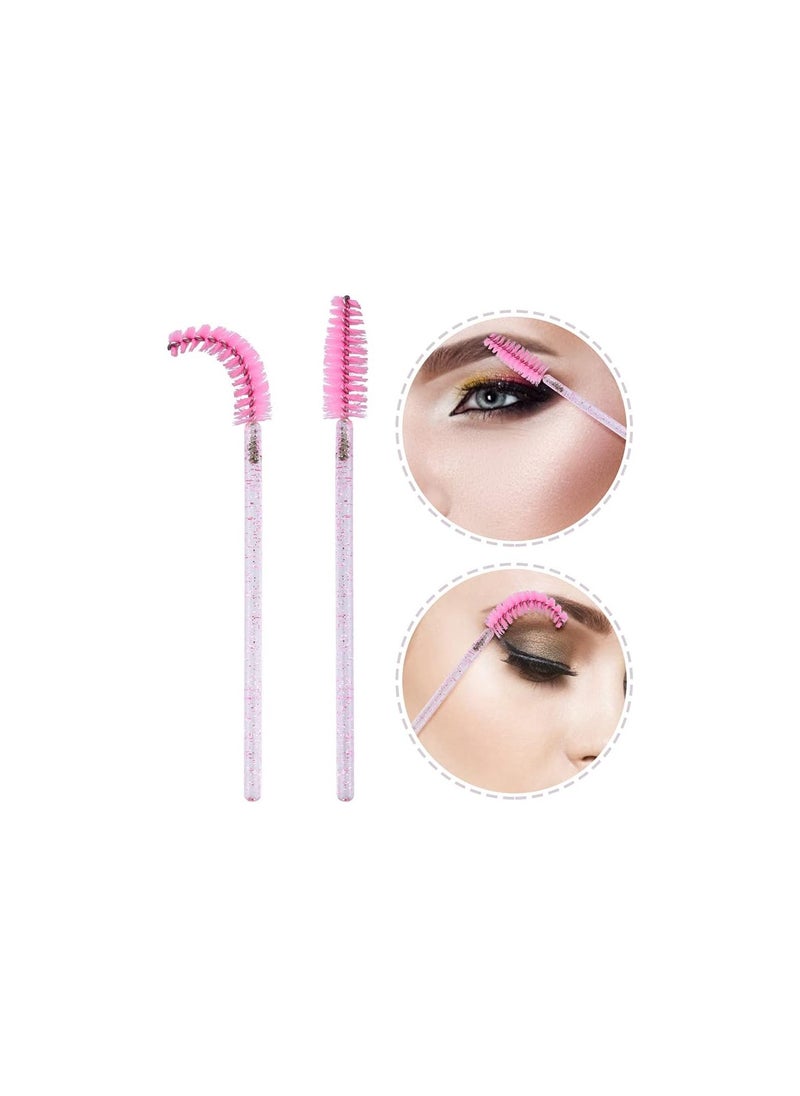 Mn - 50 Peices  Disposable Eyelash Eyebrow Spoolie Brush - Image 1
