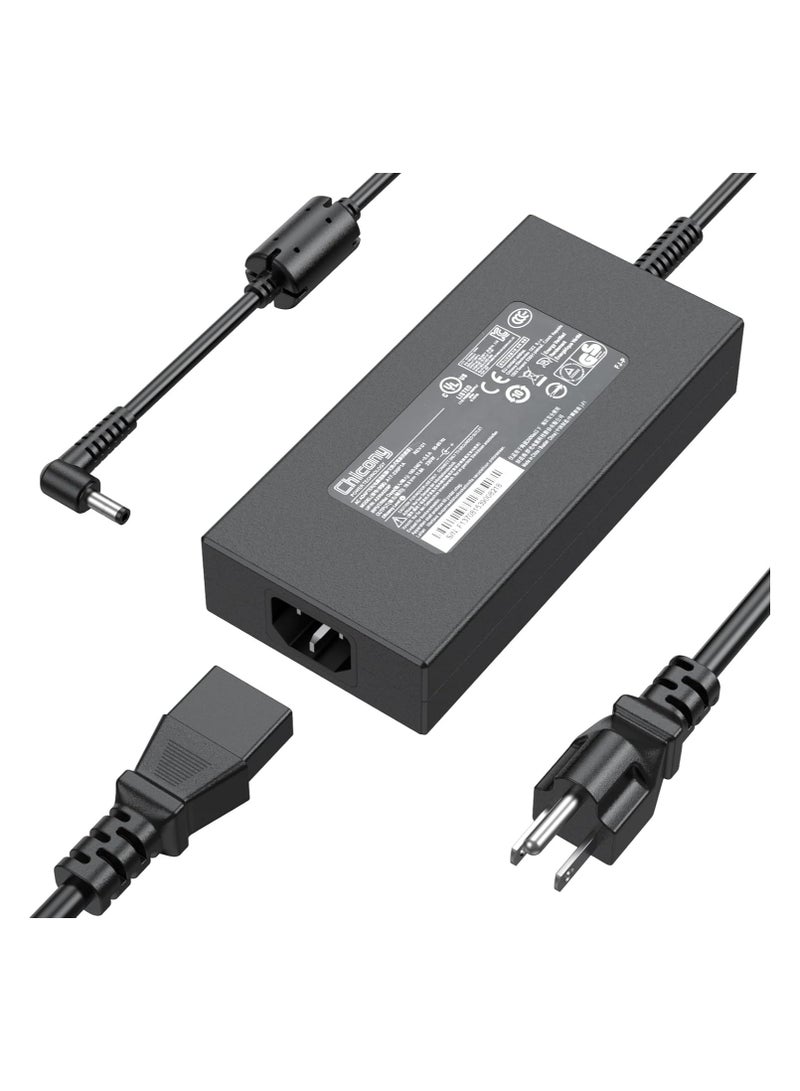 Max Power 230W 19.5V MSI Laptop Charger for MSI Stealth GS66 GS65 GS76 GS75 WS65 WS66 WS75 WS76 A12-230P1A A17-230P1A 230W MSI Laptop Power Adapter Supply - Image 1