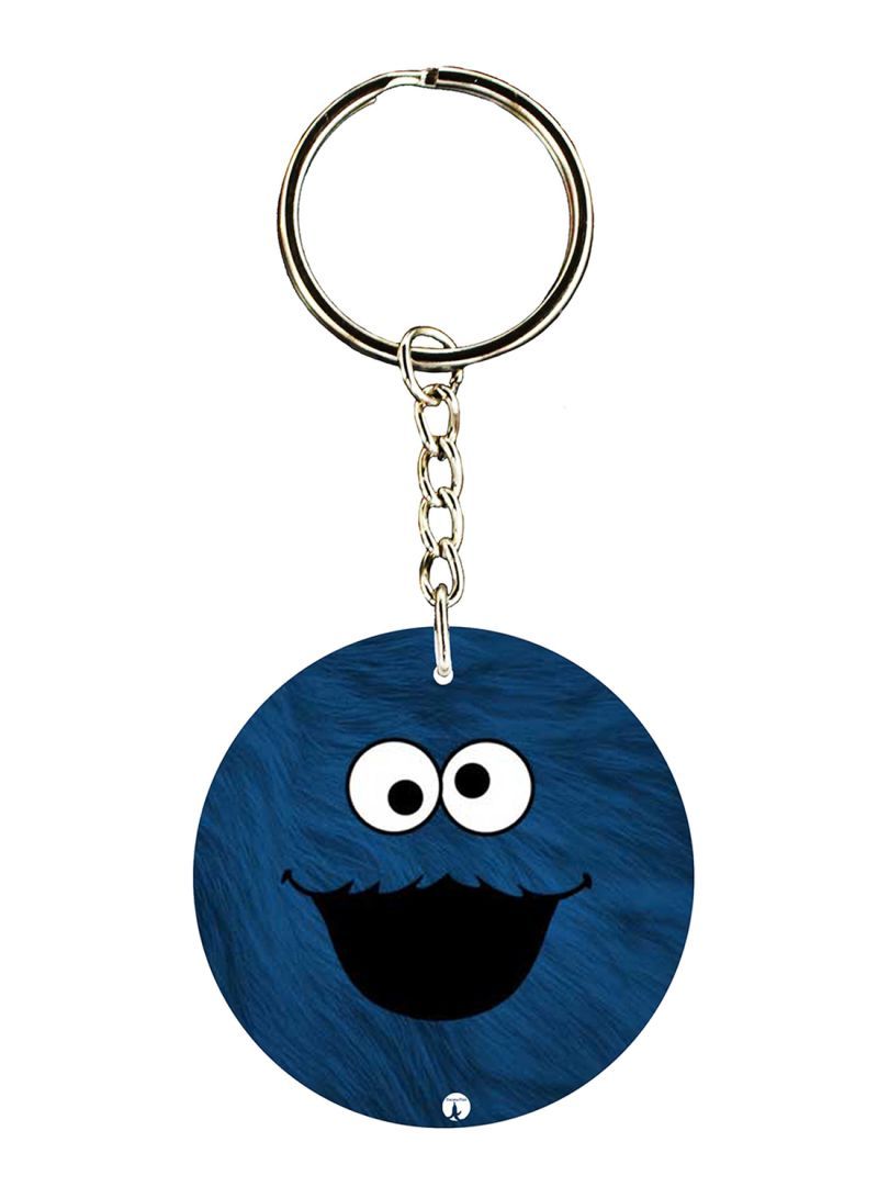 RKN Cookie Monster Printed Keychain