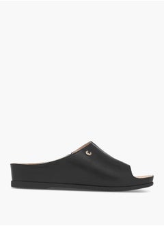 Le Confort Women's Solid Peep Toe Slip-On Sandals  - Image 3