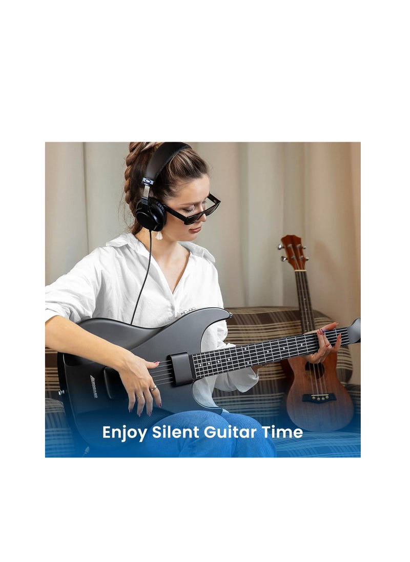 AeroBand - AeroBand Guitar Smart Guitar With Painless Silicone Strings, Travel Silent Guitar With Detachable Fretboard, Headphone Jack, MIDI Guitar For Adults, Teenagers(2024 Update) - Image 1