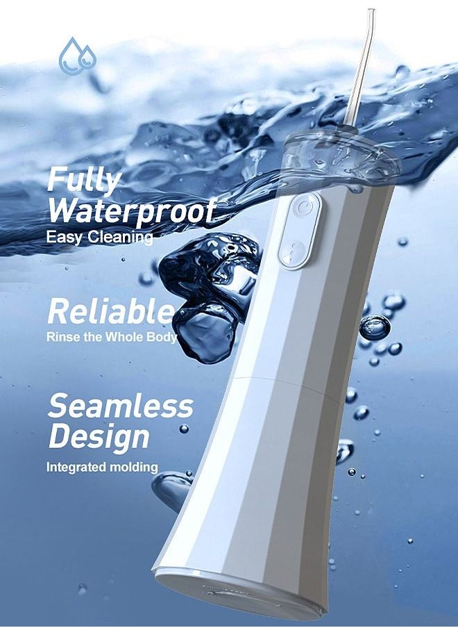 Dental Water Flosser - Electric Rechargeable - Oral Irrigator - Cordless Teeth Cleaner - Remove Tartar - 300ml