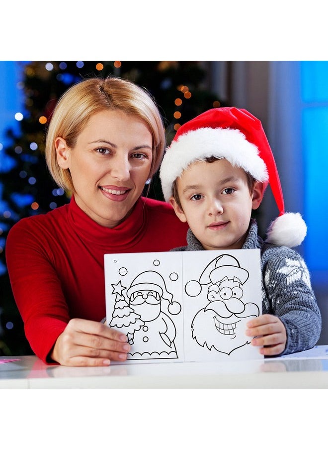 Omgouue Omgouue 32Pcs Christmas Coloring Books for Kids - Xmas Coloring Book for Kids All Ages Indoor Activities at Home Party Favors Gift Supplies  - Image 5