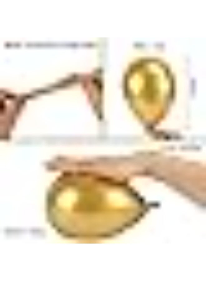 شاربدو بالون ذهبي معدني كروم لحفلات أعياد الميلاد السعيدة وحفلات استقبال المولود وحفلات الزفاف - Image 2