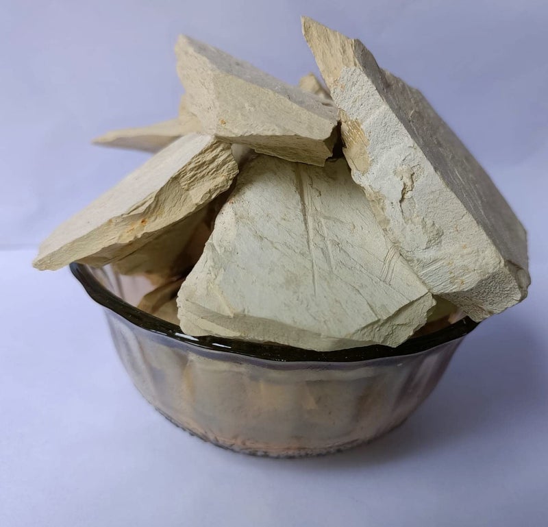 Generic SHOORAAY Organic Multani Mitti Stone Form Paste for Face Pack And Hair Pack 400g 