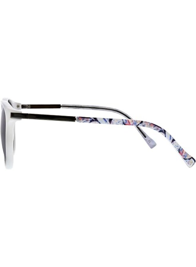 Vera Bradley Women's Tori Round Sunglasses, White - Image 4