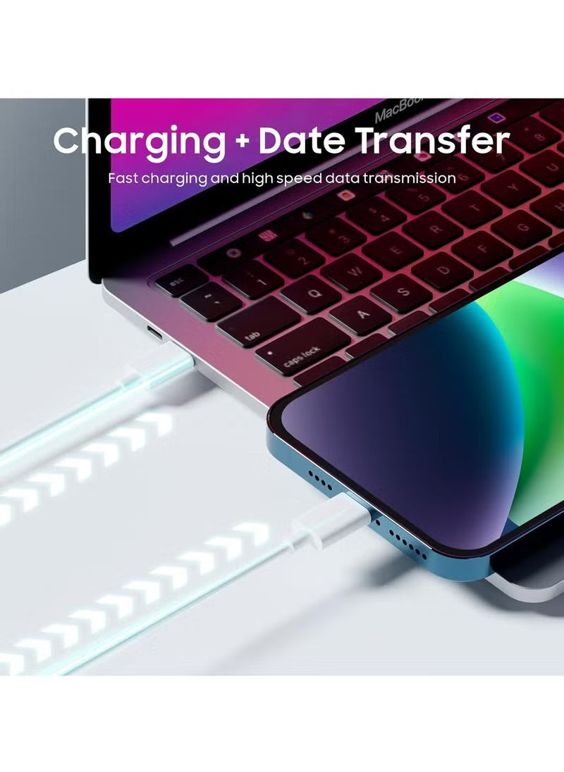 Goldfish - iPhone 20W Fast Charger | USB C Wall Fast Charger with USB C to Lightning Cable Compatible with iPhone 14/14 Pro/14 Pro Max/13/12/SE2020/11/XR/XS Max/X/iPad.iphone charger,suit for apple charger,iphone charger - Image 1