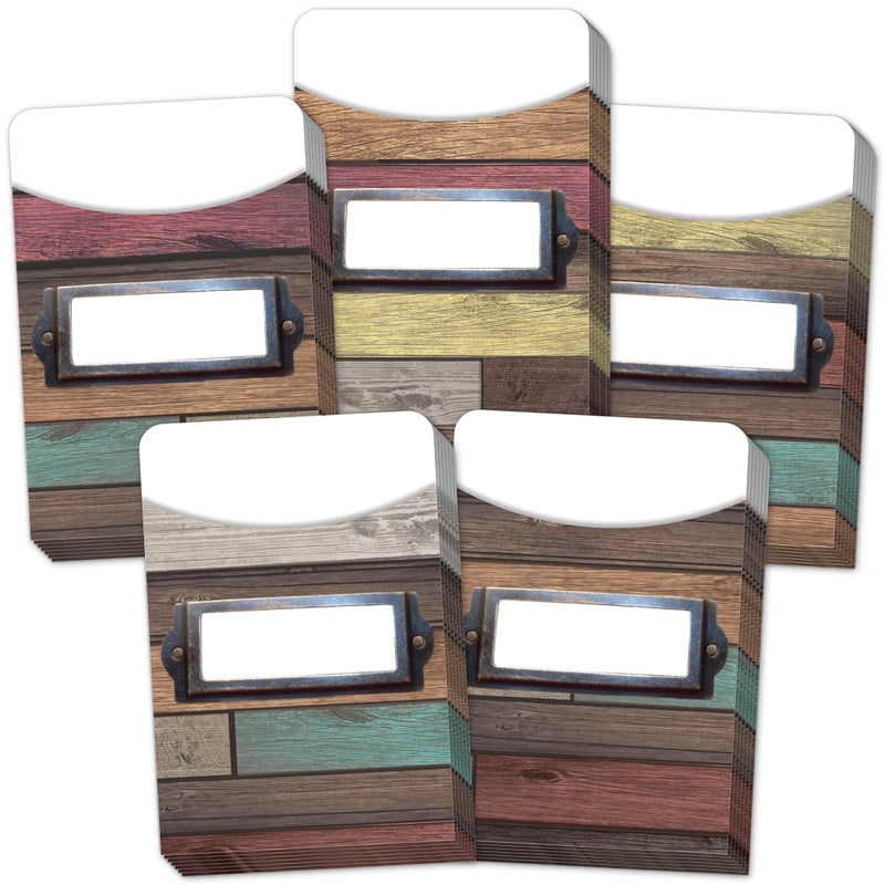 Teacher Created Resources Home Sweet Classroom Library Pockets - Multi-Pack (TCR8827) - Image 1