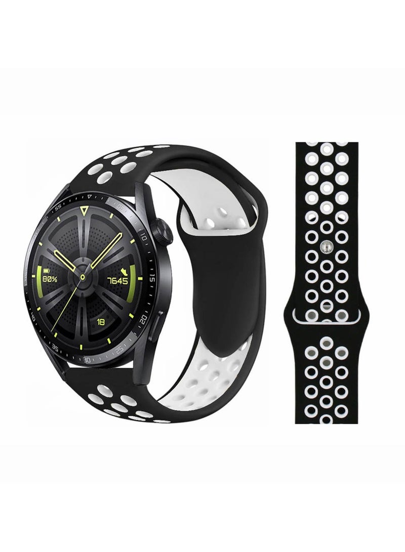 بيرفيي مجموعة من 5 قطع من اساور الساعات المتوافقة مع جميع اجهزة سامسونج، هواوي، امازفيت، فيت بيت و هونر مقاس السوار 22 ملم - Image 3