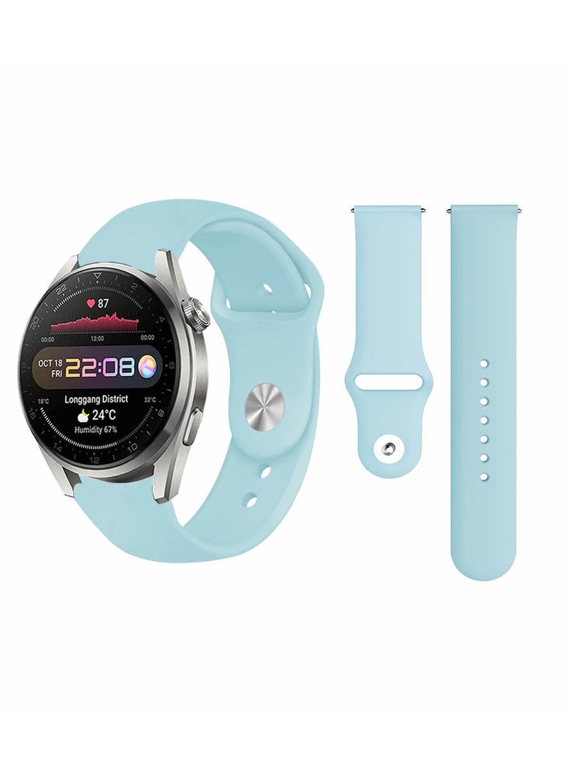 بيرفيي مجموعة من 5 قطع من اساور الساعات المتوافقة مع جميع اجهزة سامسونج، هواوي، امازفيت، فيت بيت و هونر مقاس السوار 22 ملم - Image 5