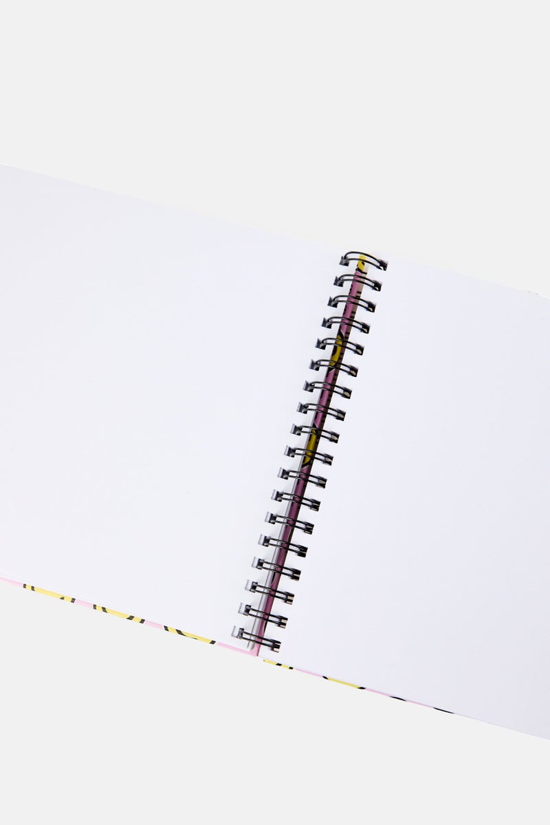 Paperbuzz Sketchbook With Perforated Pages And 12 Gel Pens Daisy, Multicolor - Image 3