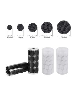 SYOSI Self Adhesive Dots, Tapes Sticky Back Coins Dots with Hook and Loop Velcro Round Pads, 20mm Diameter Strong Waterproof Round Dot, Dots with Adhesive for Home Office School 300Pcs (150 Pairs)  - Image 3