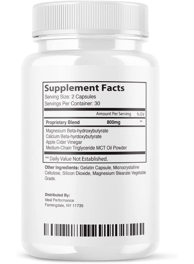 أداء مثالي حبوب إكسيبيور ماكس المتقدمة لإدارة الوزن والدهون، 60 كبسولة - Image 2