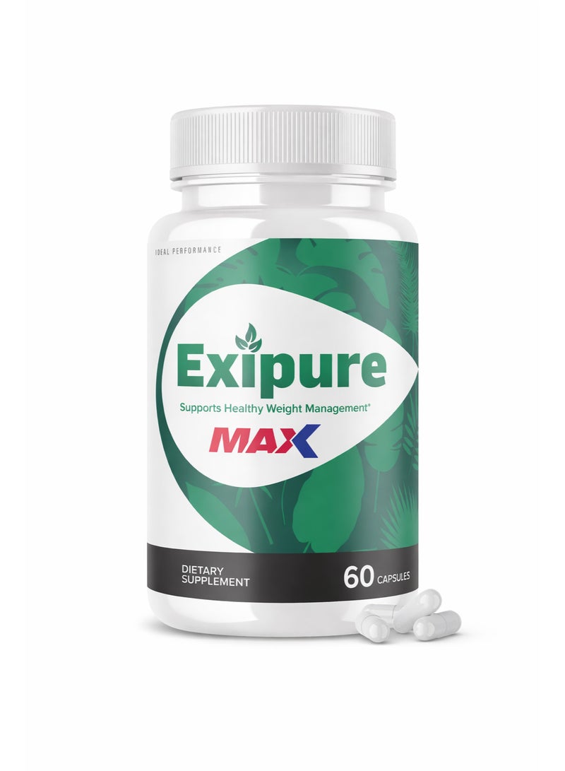 أداء مثالي حبوب إكسيبيور ماكس المتقدمة لإدارة الوزن والدهون، 60 كبسولة - Image 1