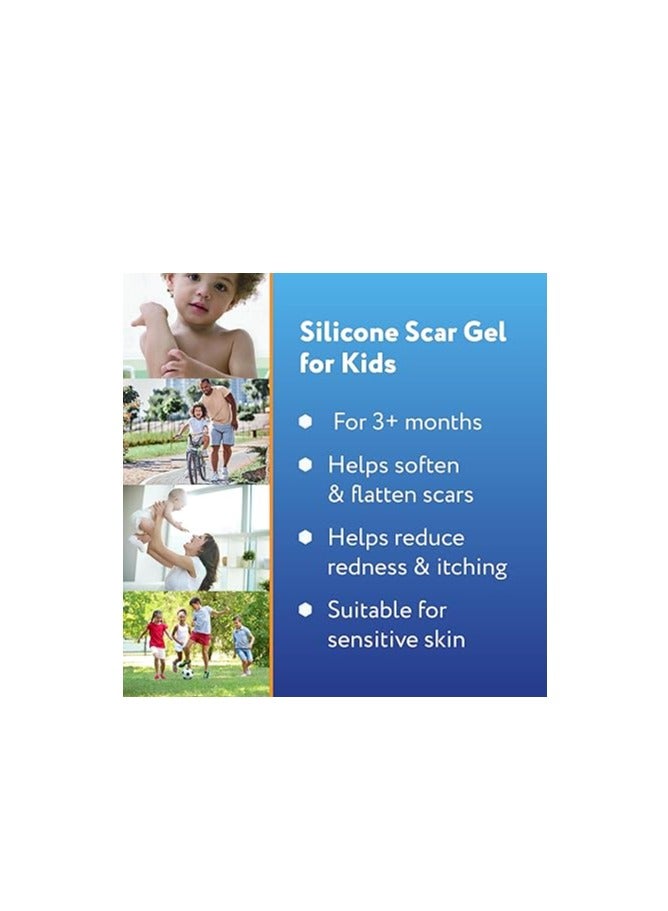 ScarAway Kids Silicone Scar Gel, 100% Medical-Grade, Helps Improve Size, Color & Texture of Hypertrophic & Keloid Scars on Face & Body from Injury, Burns & Surgery, Water Resistant, Clear, 6g - Image 3