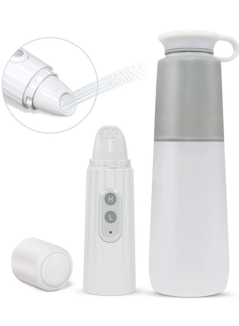 Excefore Portable Bidet Upgraded Electric Travel Mini Handheld Personal Sprayer for Hygiene Cleaning/Postpartum Care/Hemmoroid Treatment (Grey)  - Image 1