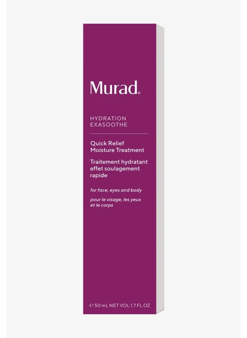 Murad Quick Relief Moisture Treatment 50ml – Immediate Soothing for Eczema-Prone Skin, 5.0% Colloidal Oatmeal, Fragrance-Free Balm for Itchiness Relief 50ml - Image 1