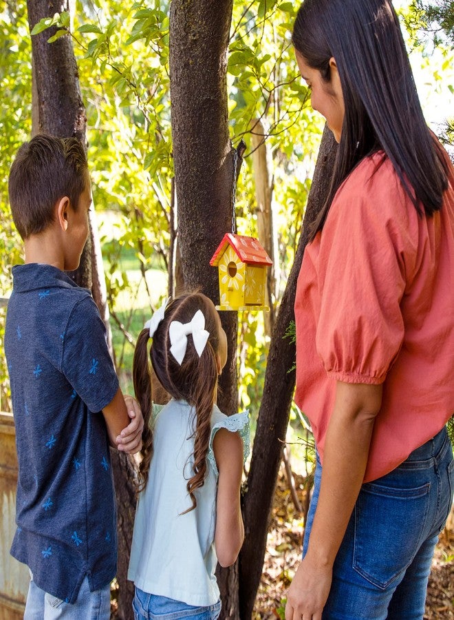 Hapinest Wooden Bird Houses to Paint and Build, Birdhouse Kit for Kids, Wood Painting Building Projects Fun Activities Arts and Crafts for Kids Ages 6-8 Girls Boys, DIY Bird House Kit 5-12 Years & Up - Image 4