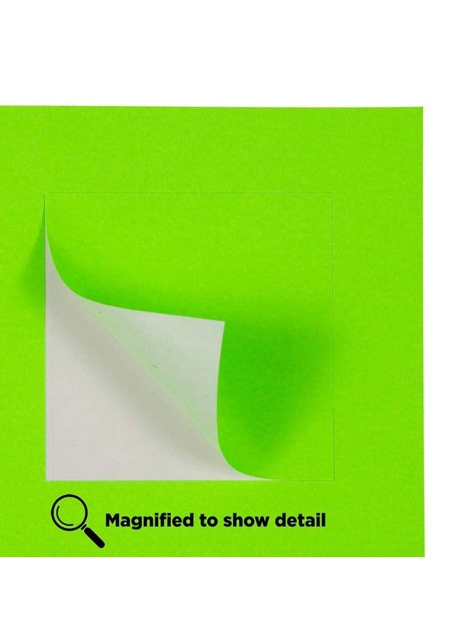 JAM Paper Product & Container Labels Square 2 X 2 Neon Green 120 Pack  - Image 5