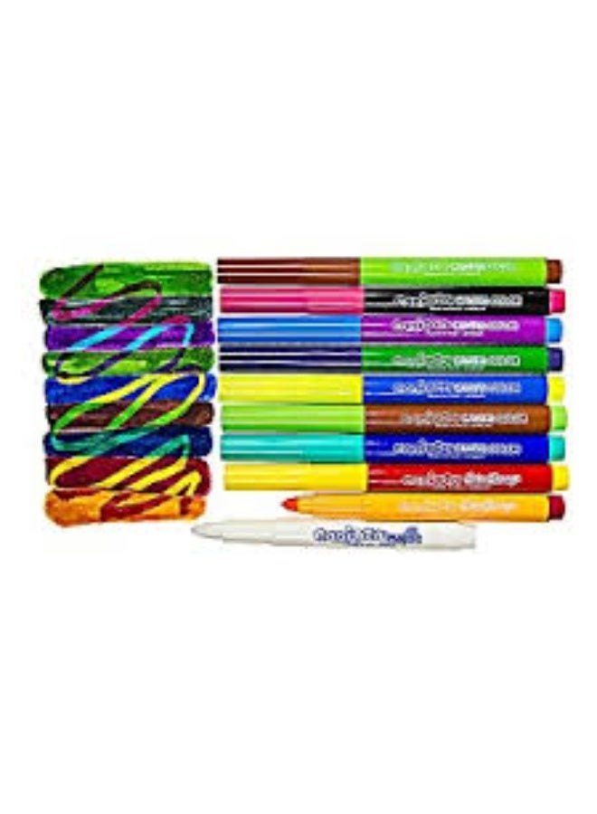 carioca 9-color Thick Magic Flomaster Colors With 1 Magic Marker Set - Carioca - Image 2