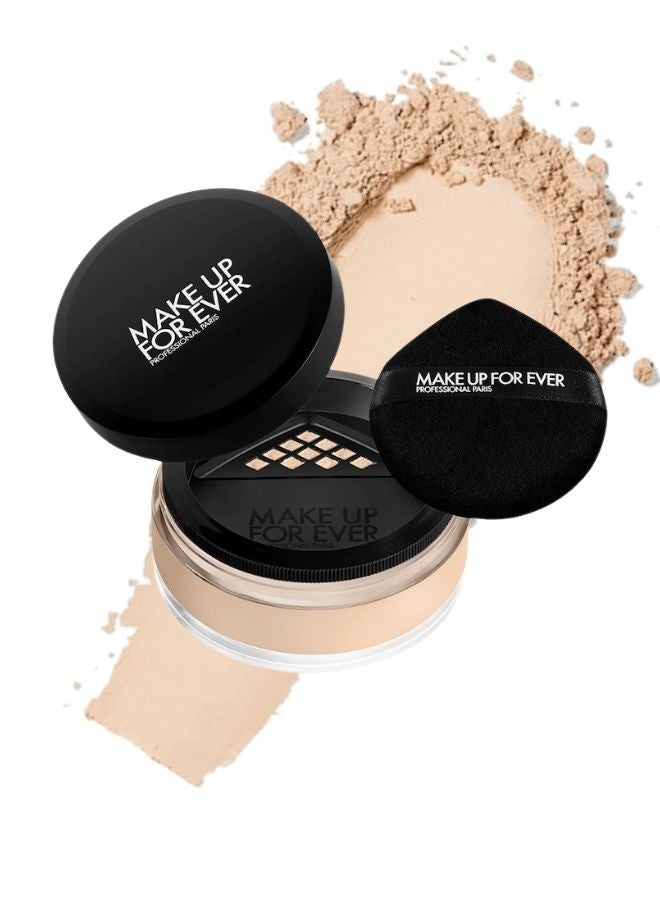 ميك اب فور ايفر بودرة تثبيت المكياج HD Skin من ميك أب فور إيفر للتحكم في لمعان البشرة وإخفاء عيوبها، 0.63 أونصة - درجة اللون 2.1 متوسطة محايدة - للبشرة المتوسطة ذات درجات لونية محايدة إلى ذهبية - Image 1
